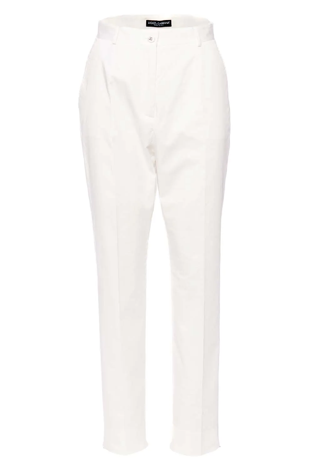 DNA White Tailored Cotton Pants