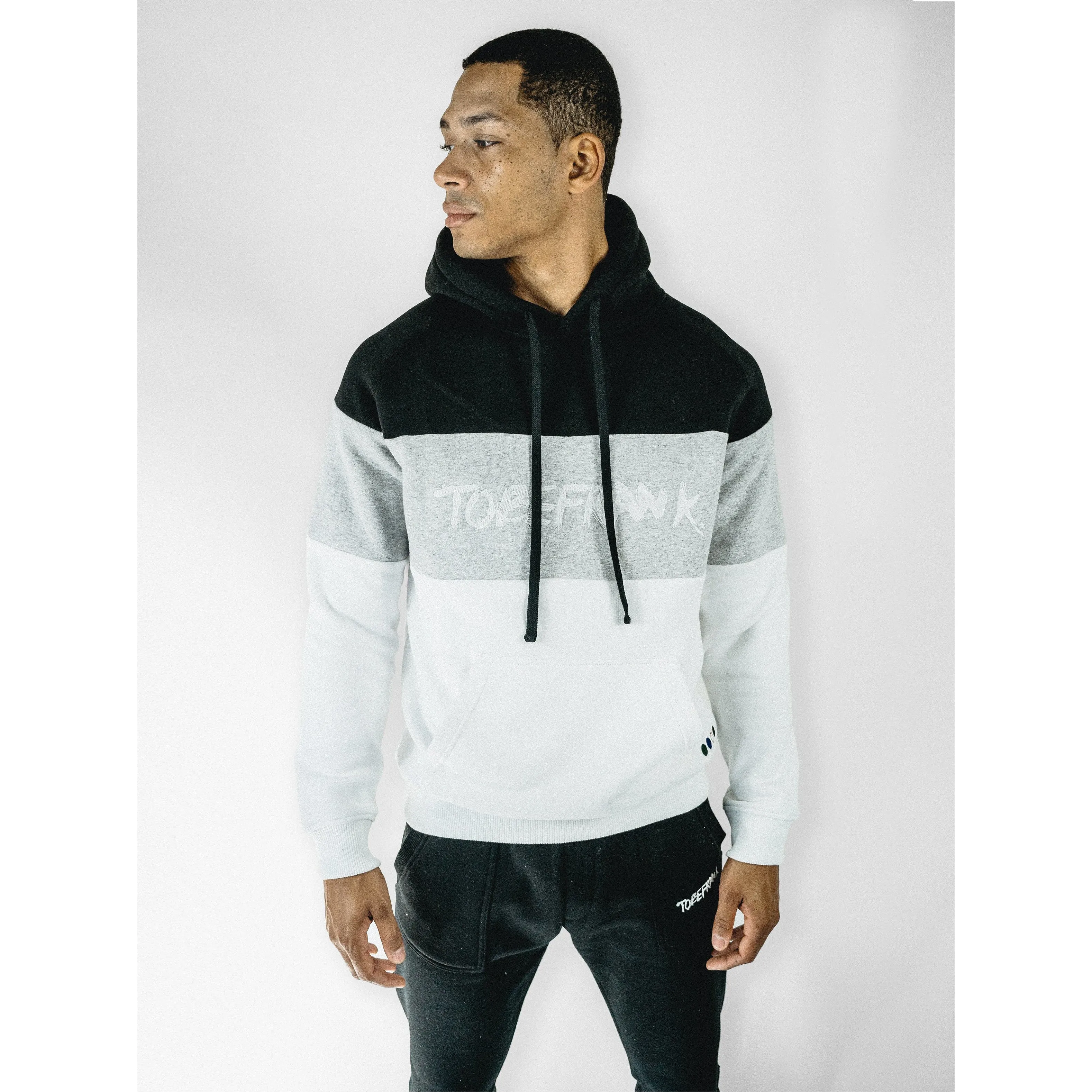 Ellis Logo Contrast Hoodie