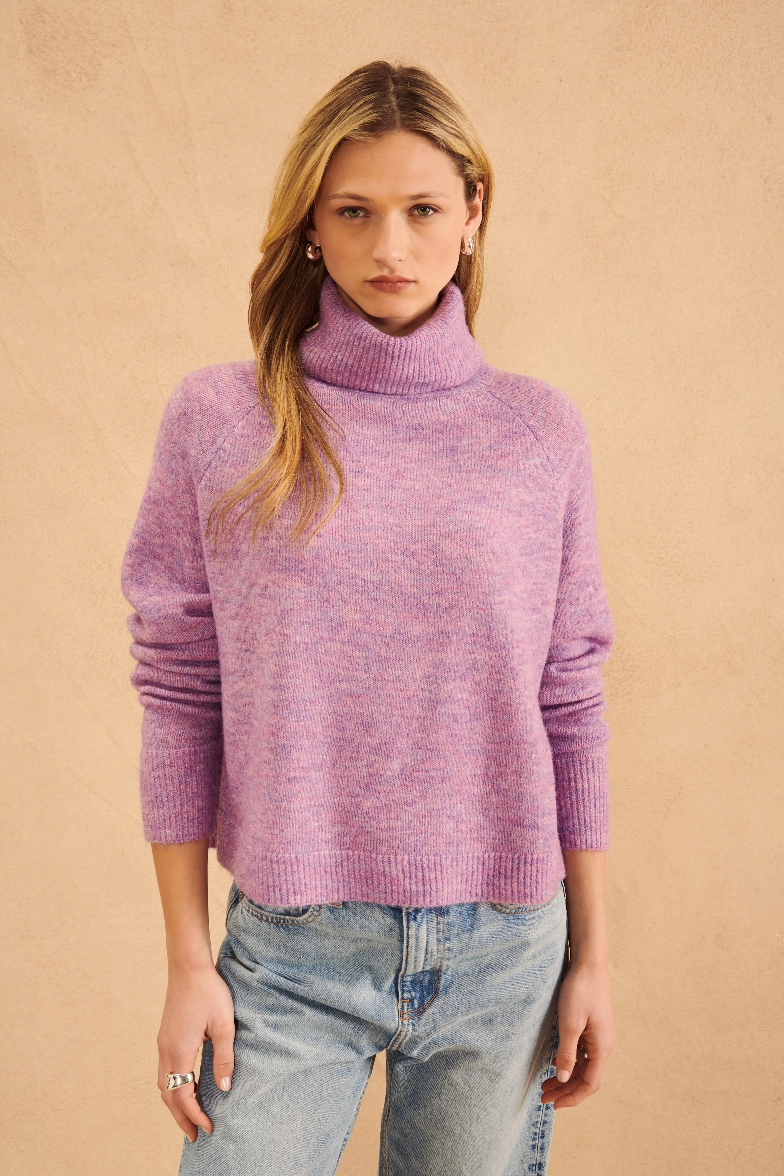 EMMETT SLOUCH NECK SWEATER