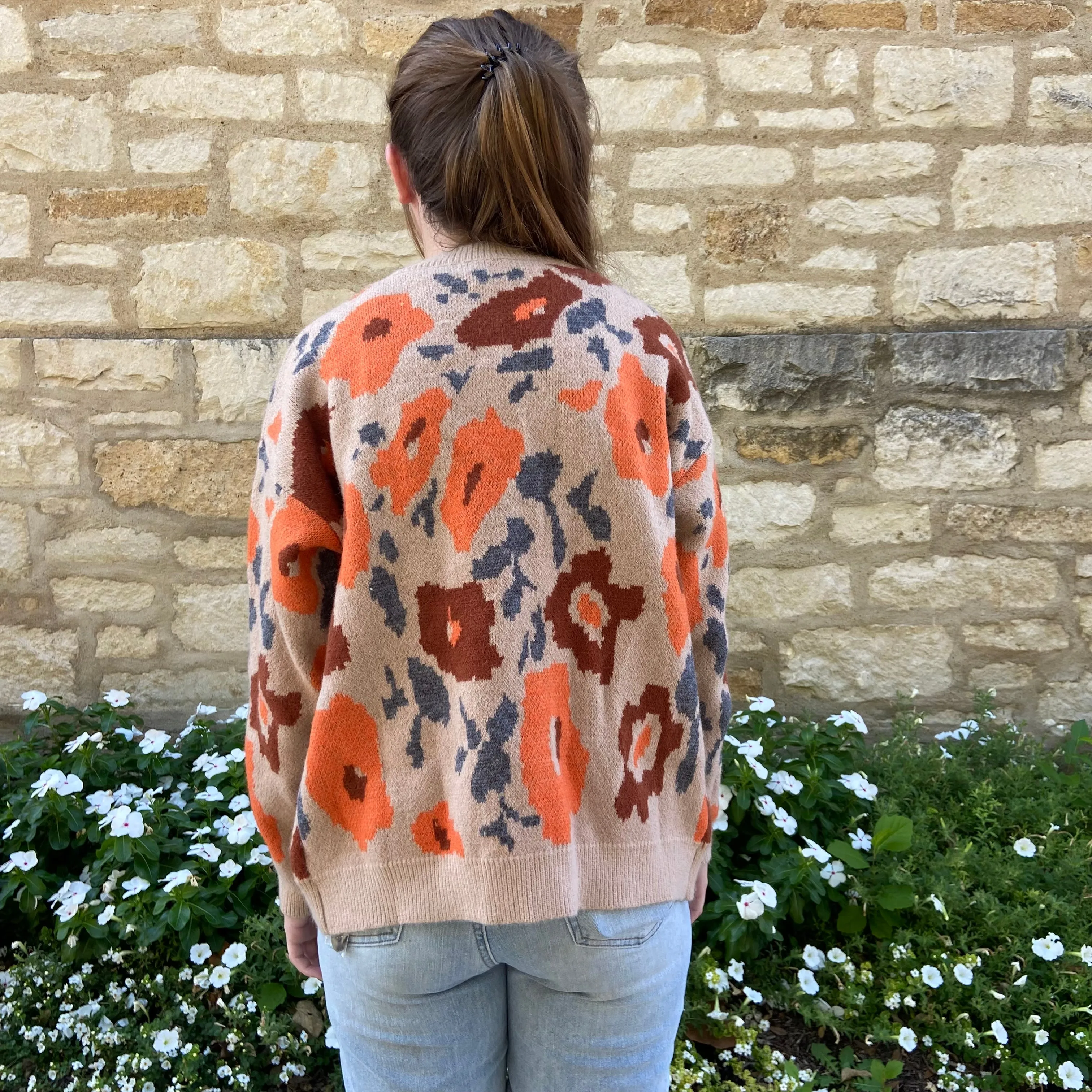 Fall Florals Cardigan by Jodifl