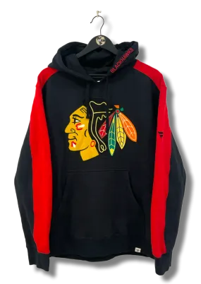 Fanatics Black Hawks Hoodie L