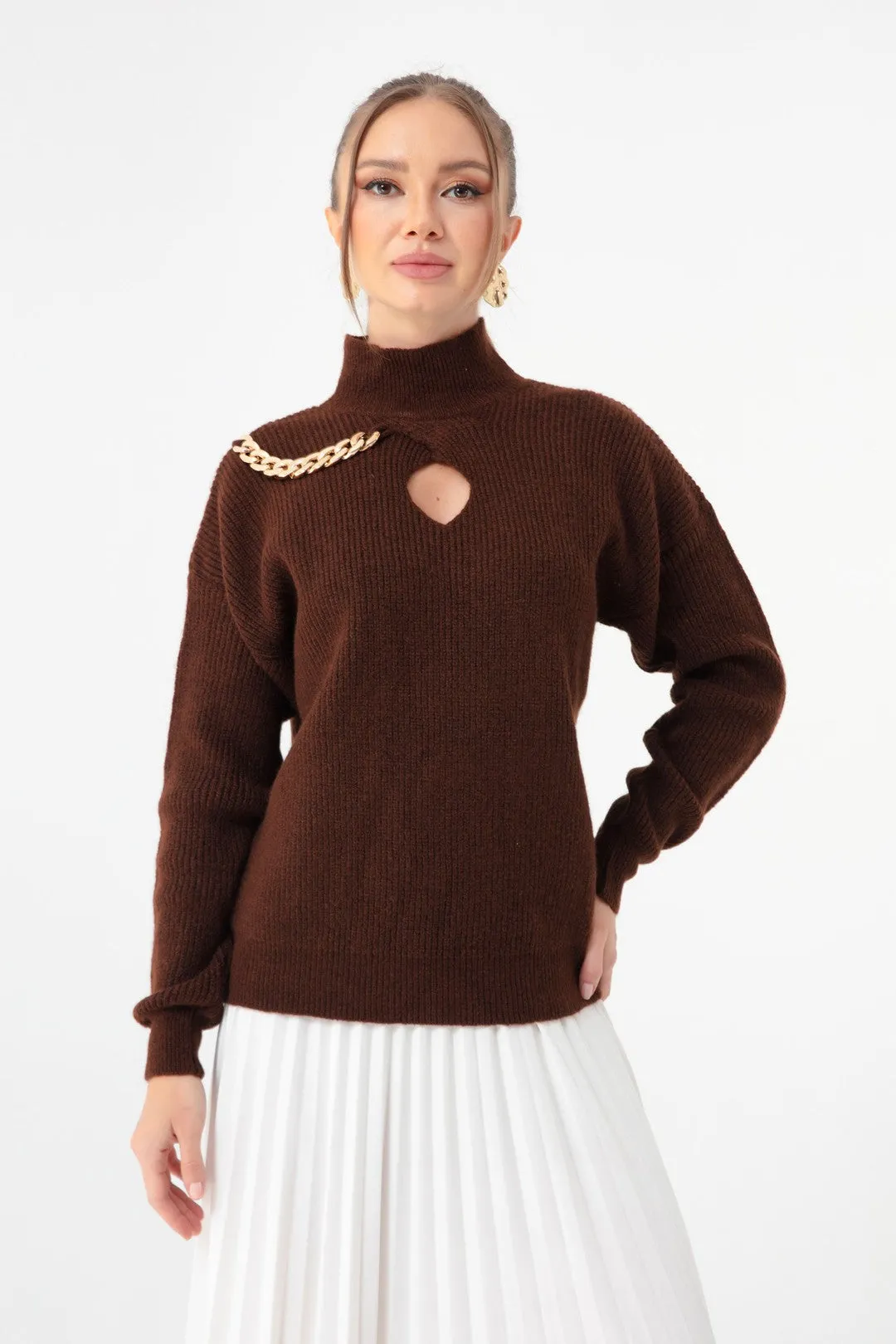 Female Chain Shardon Knitwear Sweater