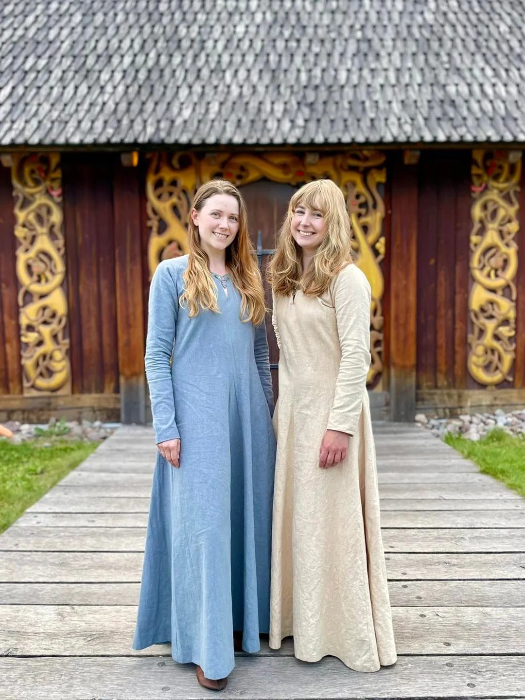 Frya Viking Linen Dress