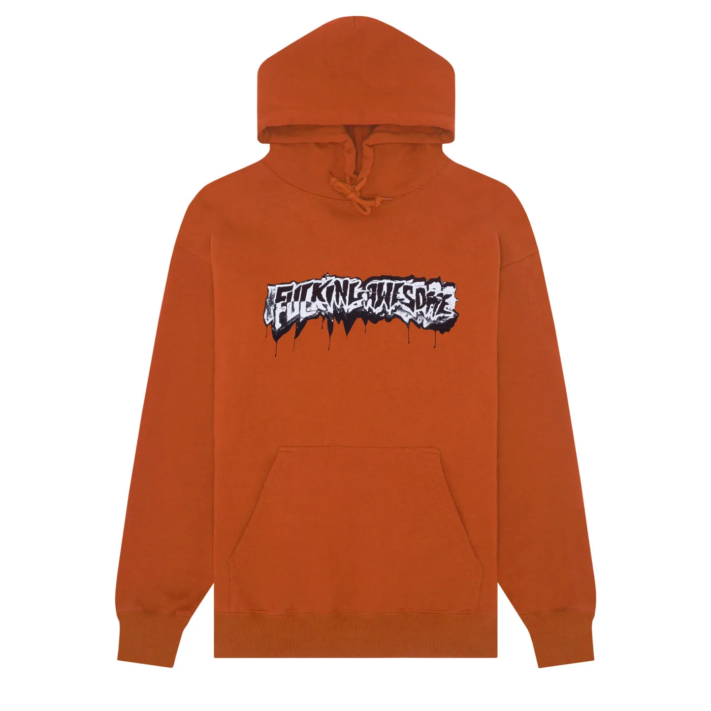 FUCKING AWESOME DILL CUP UP LOGO HOODIE - ADOBE