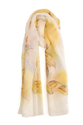 GARDEN GALA SCARF-YELLOW