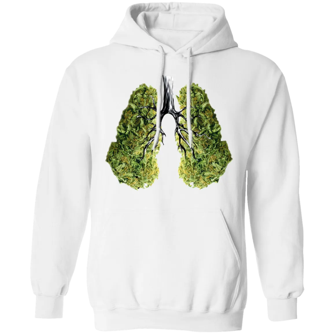 Green Lungs Pullover Hoodie