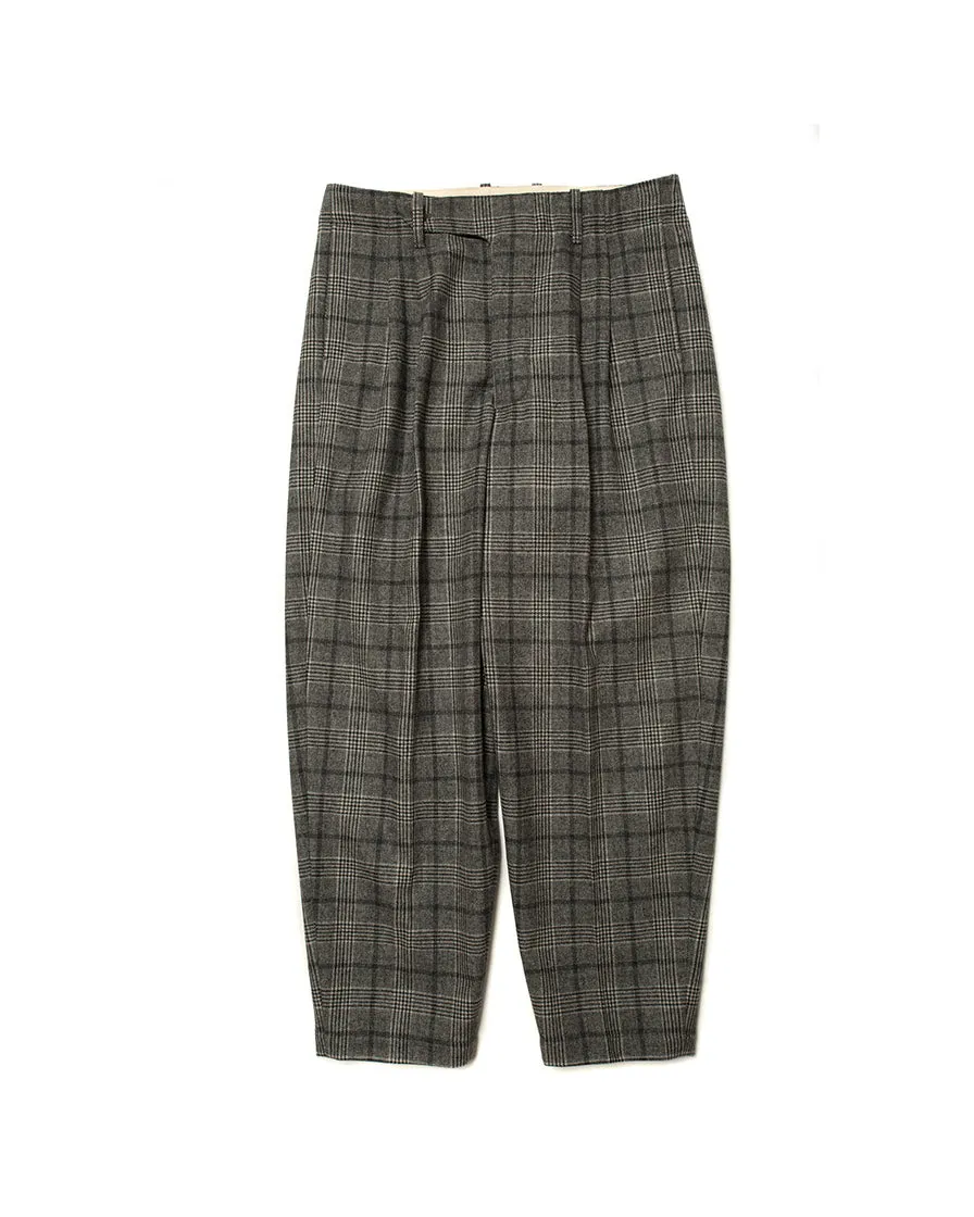 Grey Check Trousers