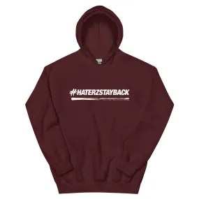 #HaterzStayBack Men's Hoodie (Maroon)