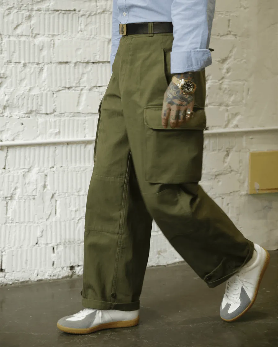 HBT French Army M47 Cargo Trousers