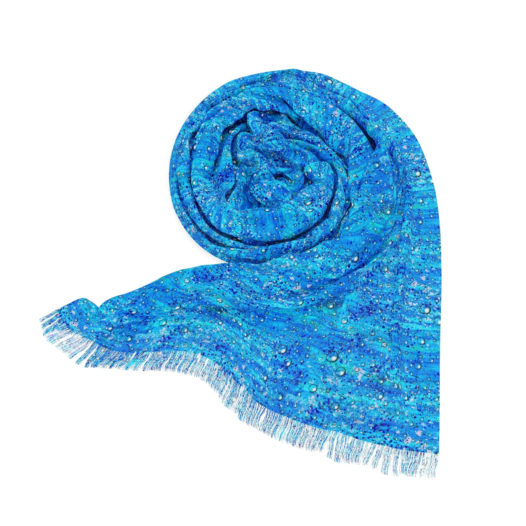 Healing Rain Fringe Scarf