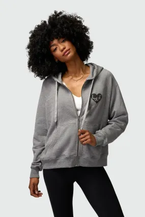 Heart Everyday Zip Hoodie