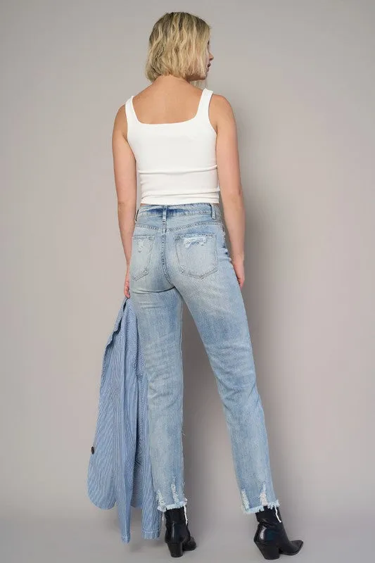 HIGH RISE GIRLFRIEND JEANS