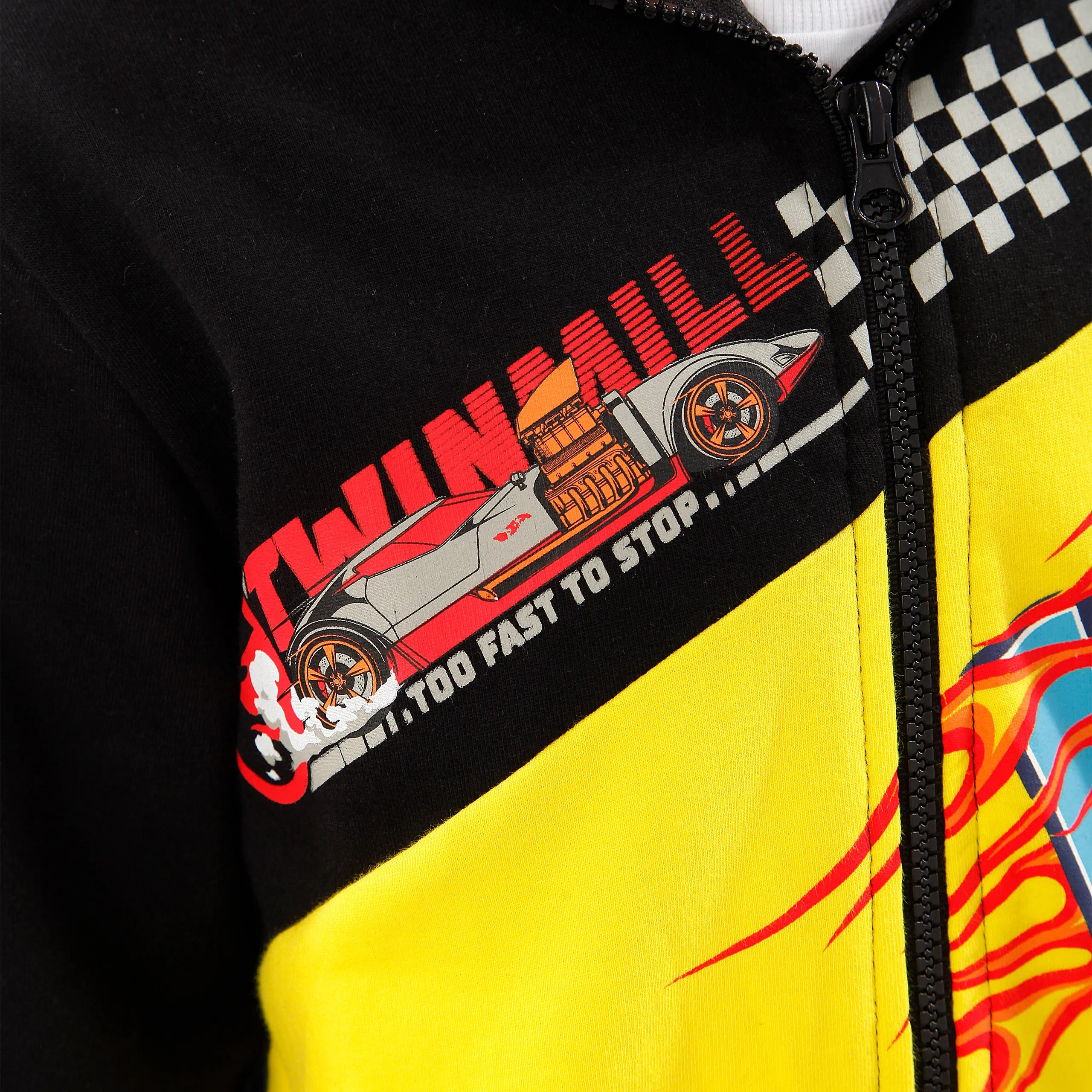 Hot Wheels Zip Up Hoodie