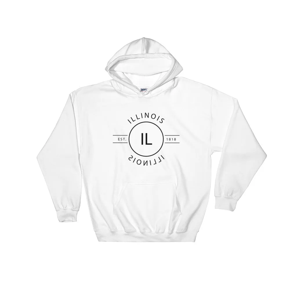 Illinois - Hooded Sweatshirt - Reflections