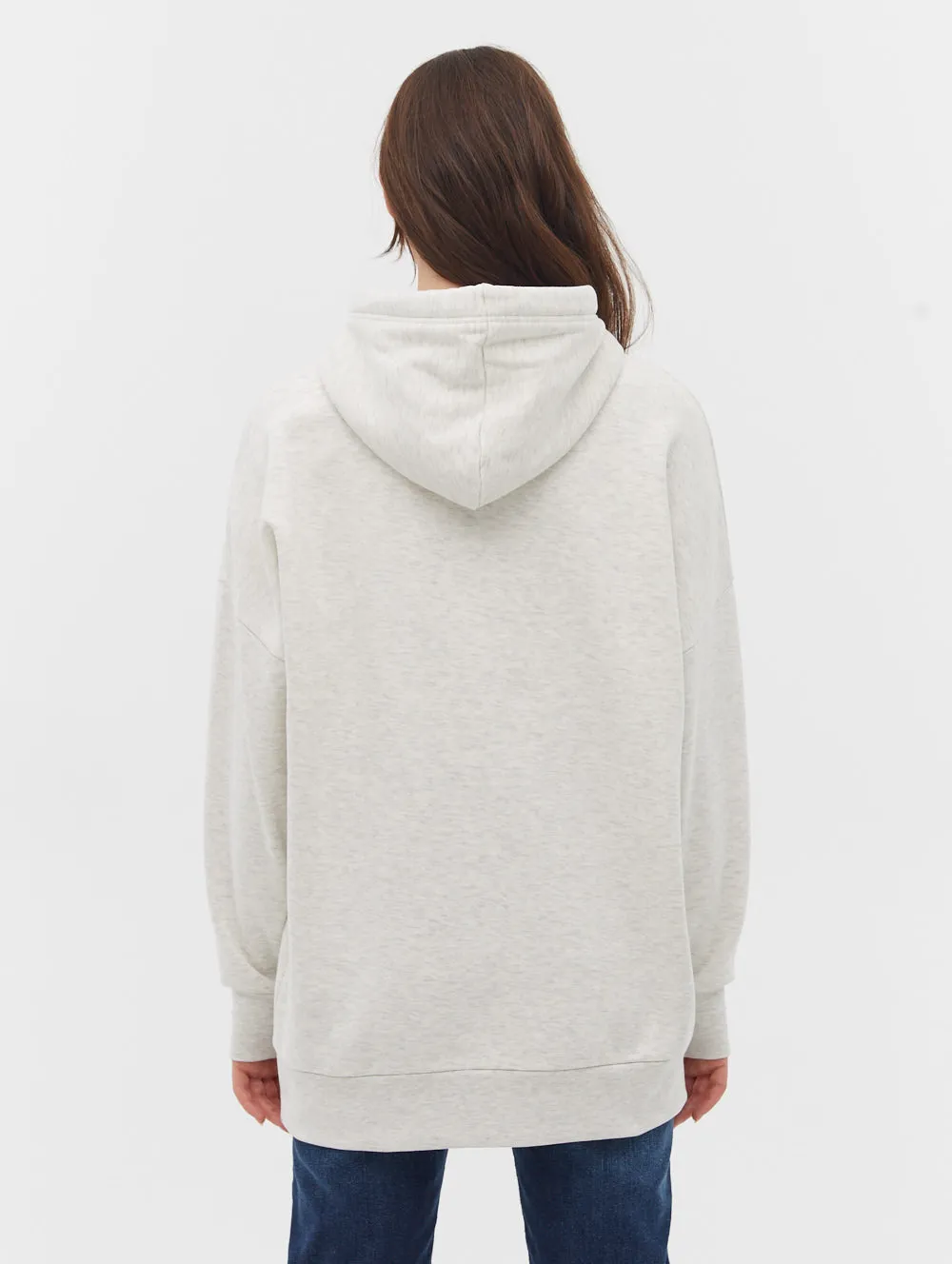 Ivyisla Longline Deboss Hoodie