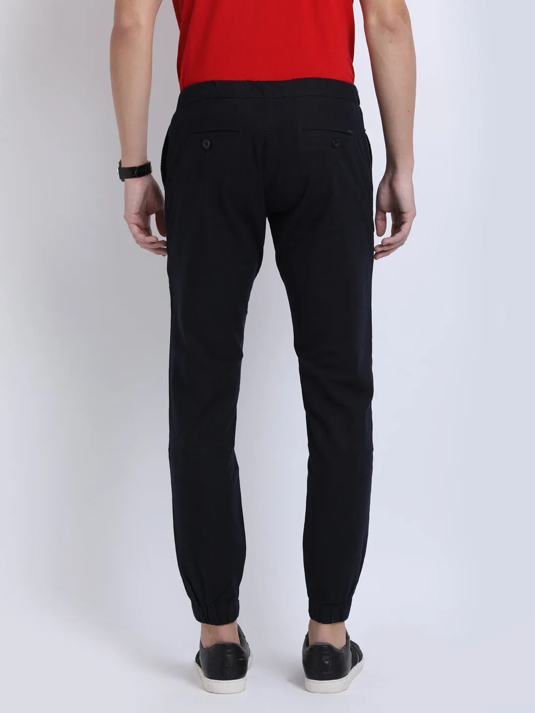 JDC Casual Solid Jogger Trouser - Blue