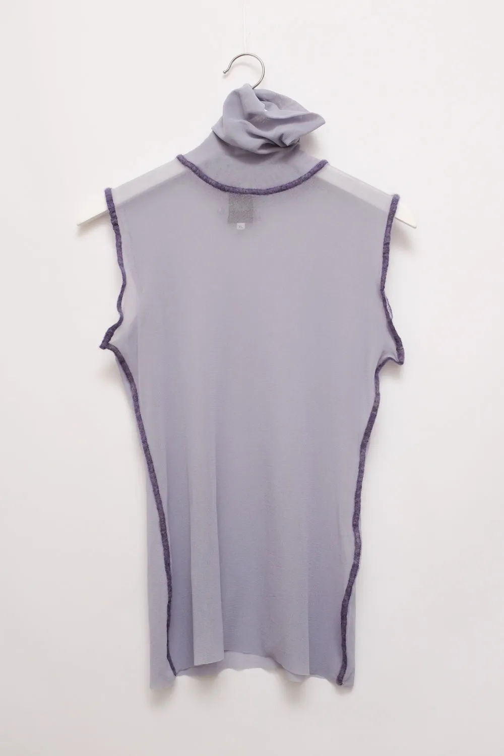 JEAN PAUL GAULTIER MAILLE VINTAGE MESH LILAC TOP