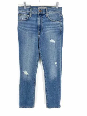 Joe's Size 26=2 Blue Distressed Denim NEW Premium Denim Jeans