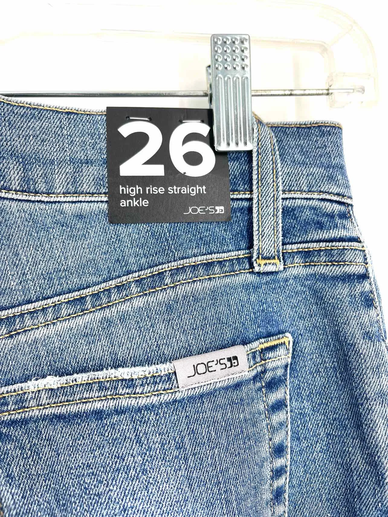 Joe's Size 26=2 Blue Distressed Denim NEW Premium Denim Jeans