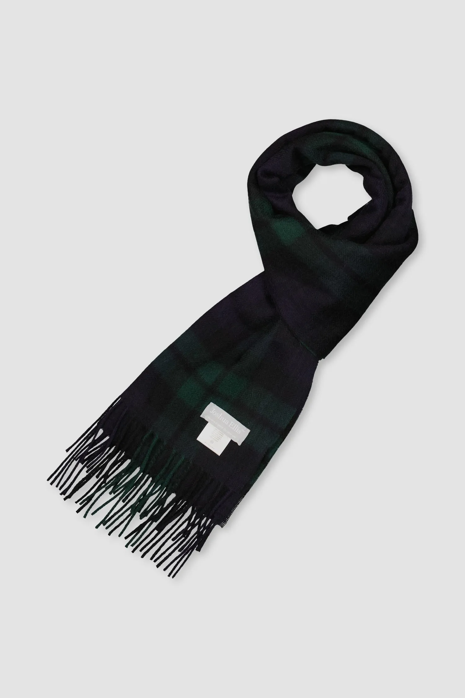 Joshua Ellis Blackwatch Modern Tartan and Plaid Scarf