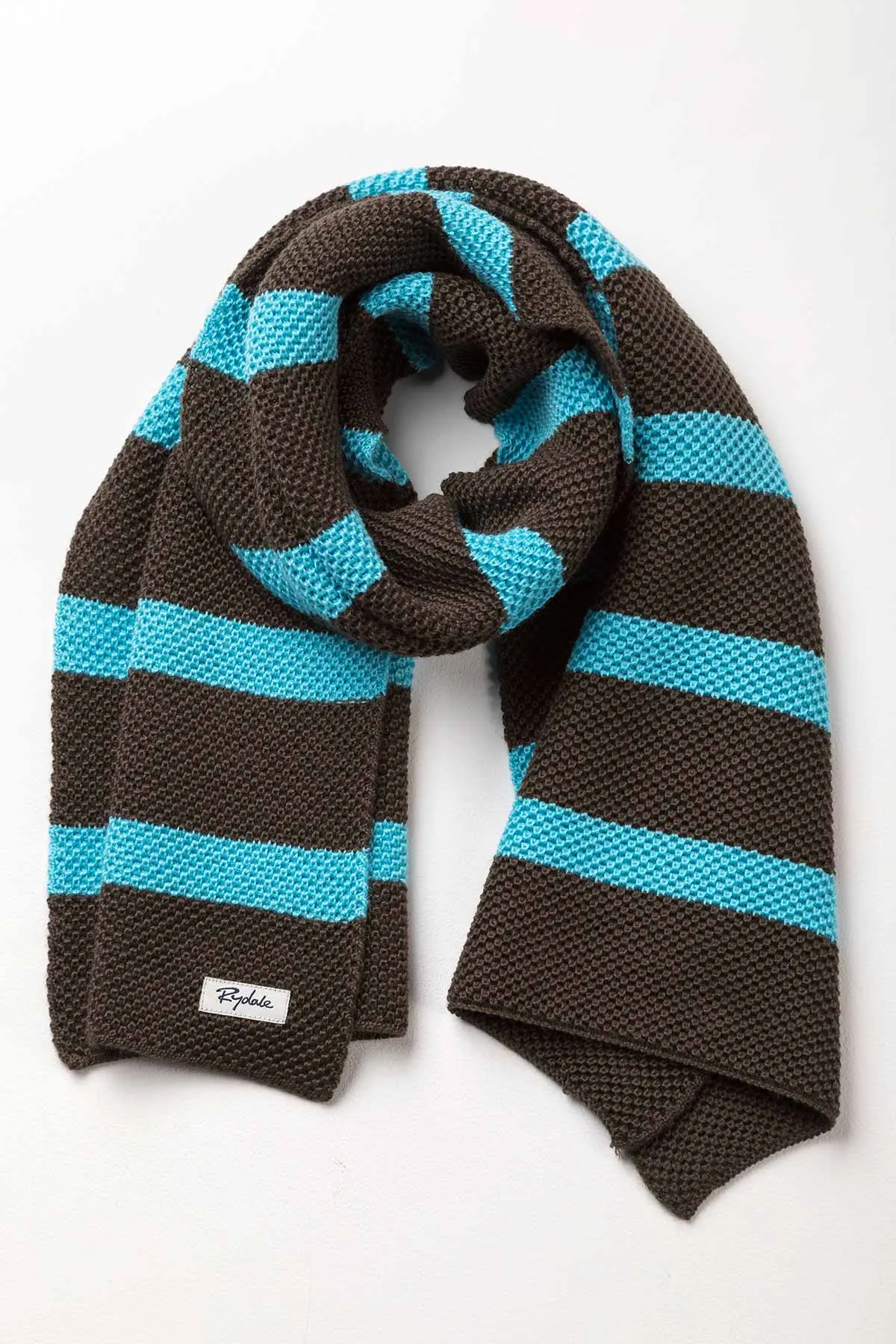 Ladies Striped Knit Scarf - Rosie