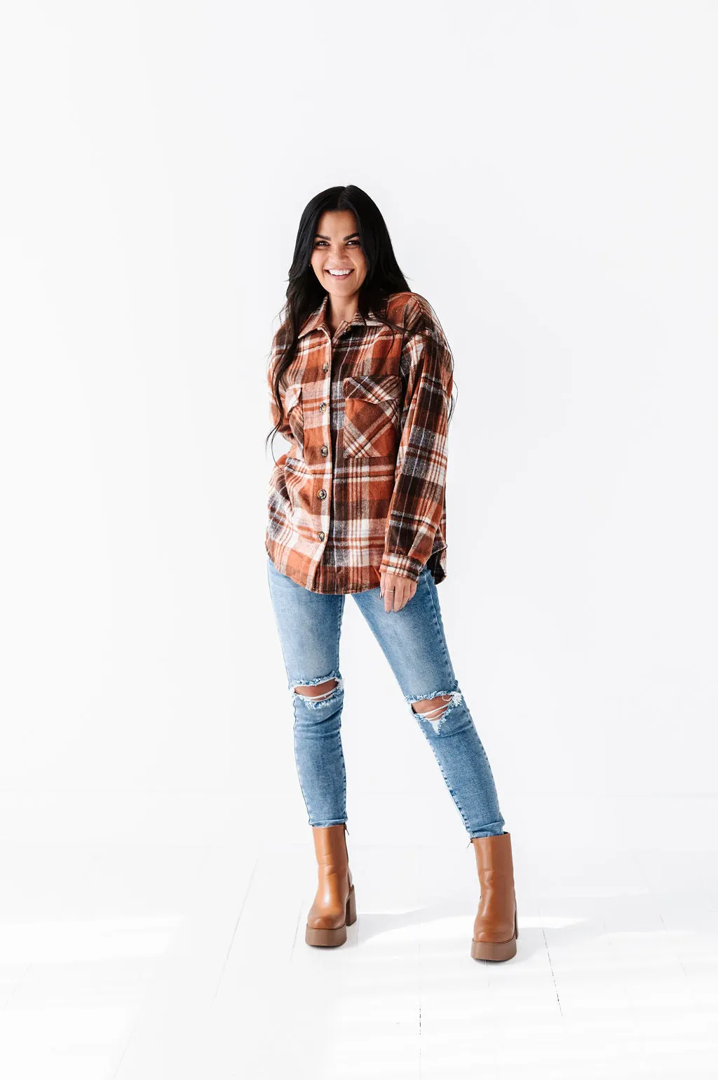 Levi Plaid Shacket