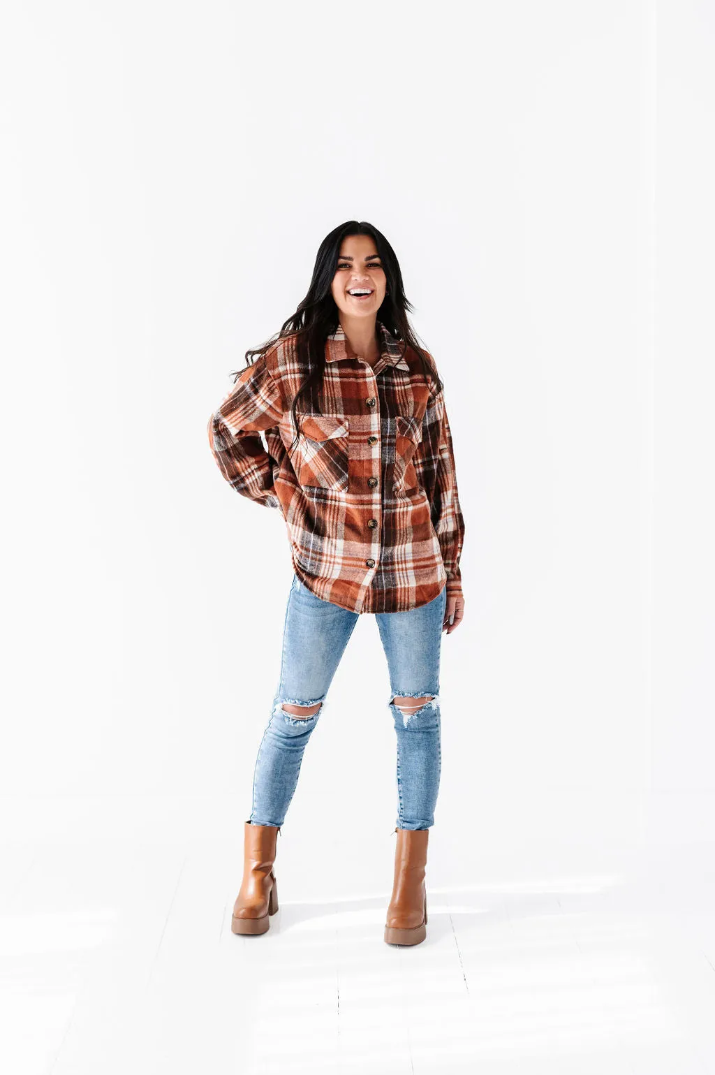 Levi Plaid Shacket