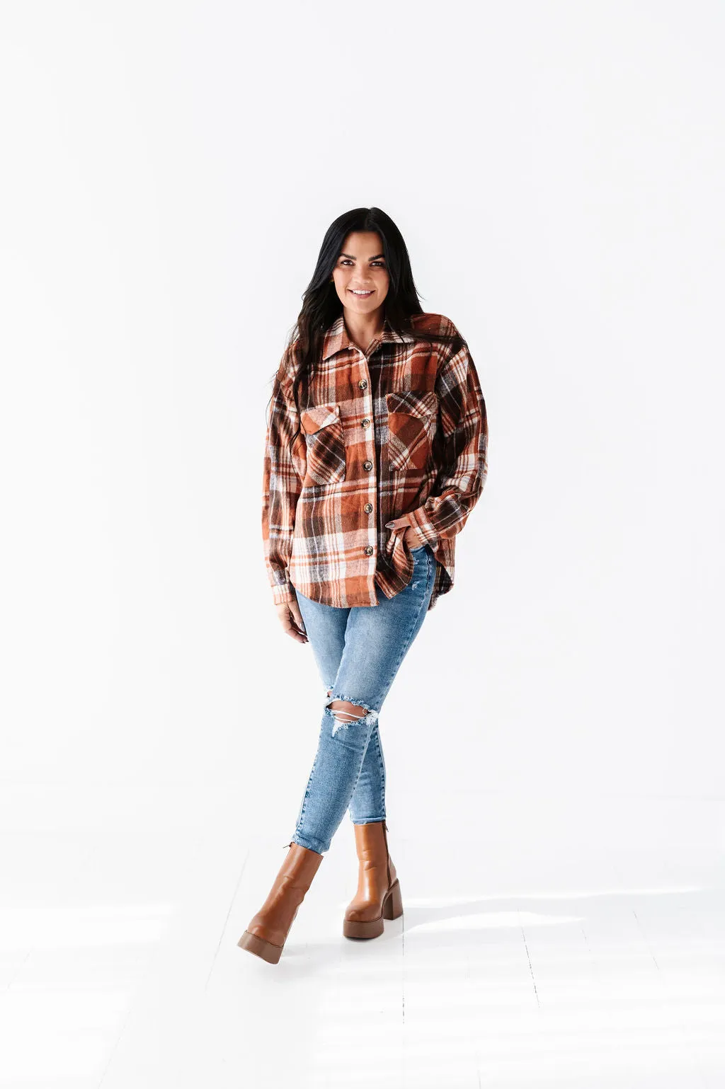 Levi Plaid Shacket