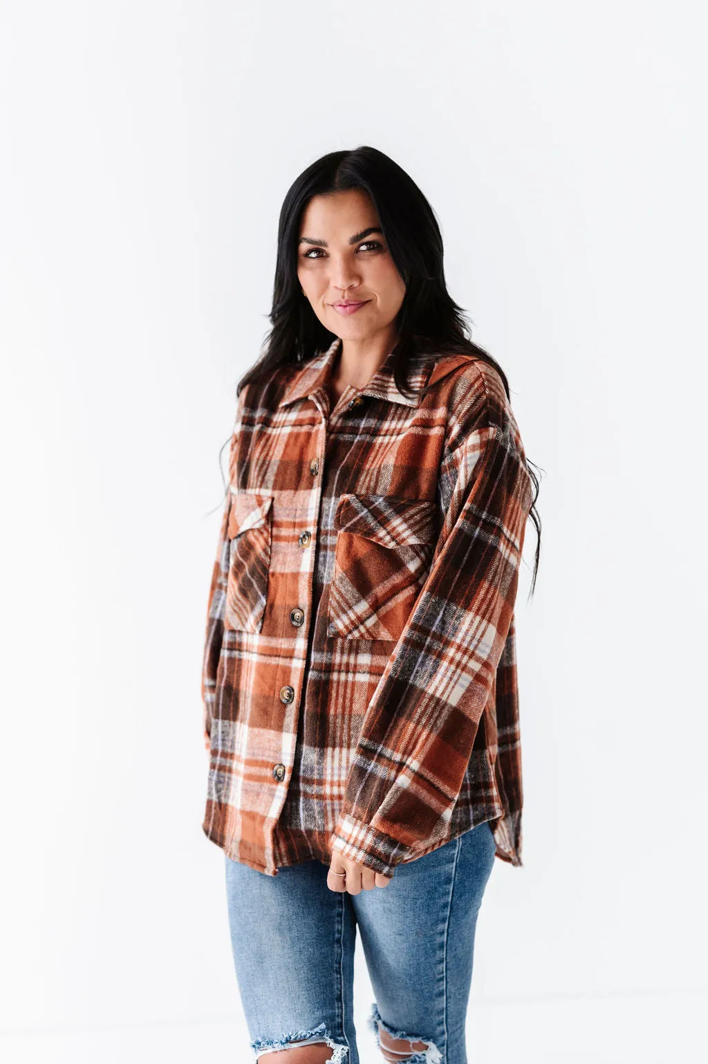 Levi Plaid Shacket