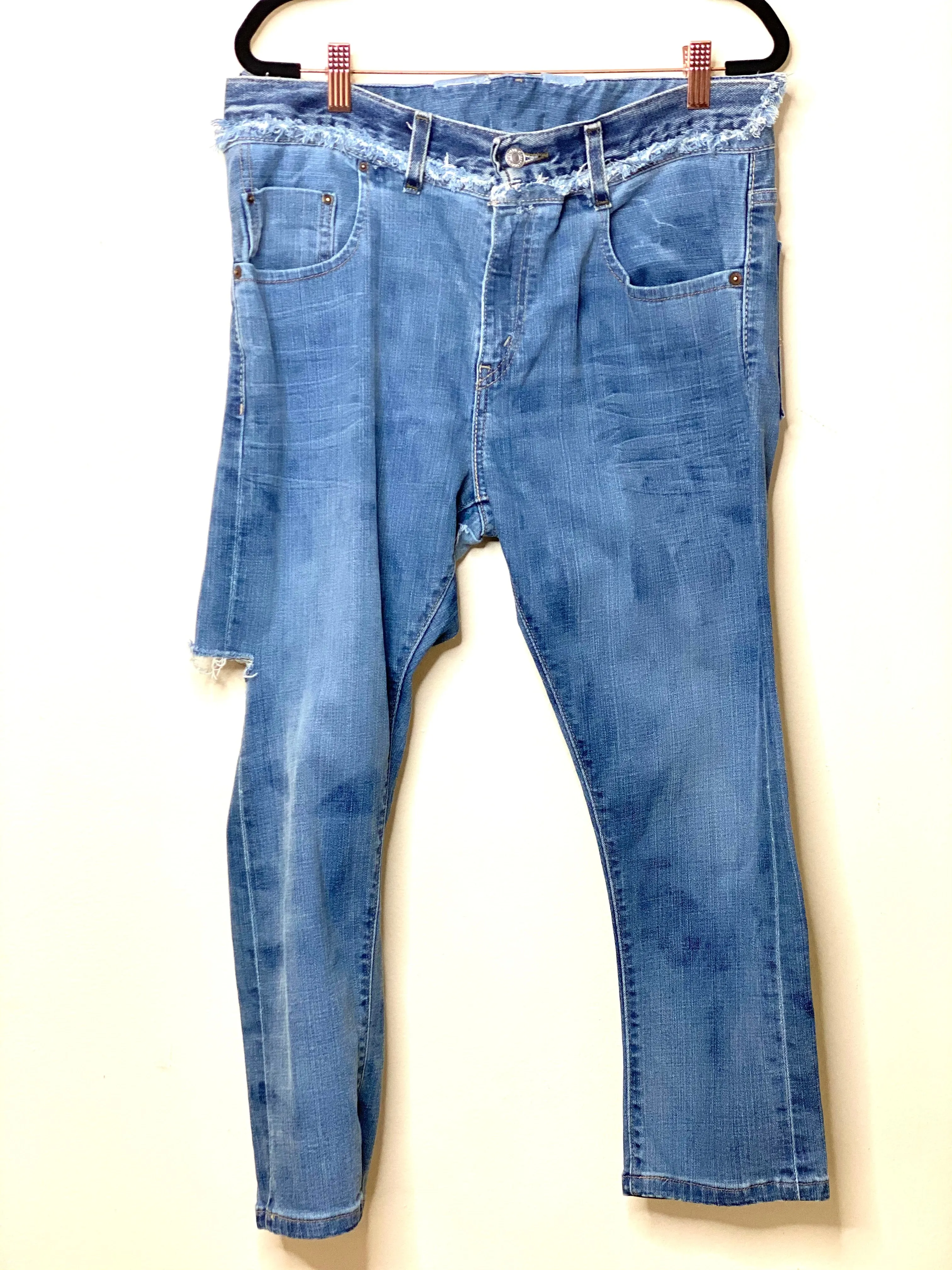 LEVIS Back Leather Lace UpJeans