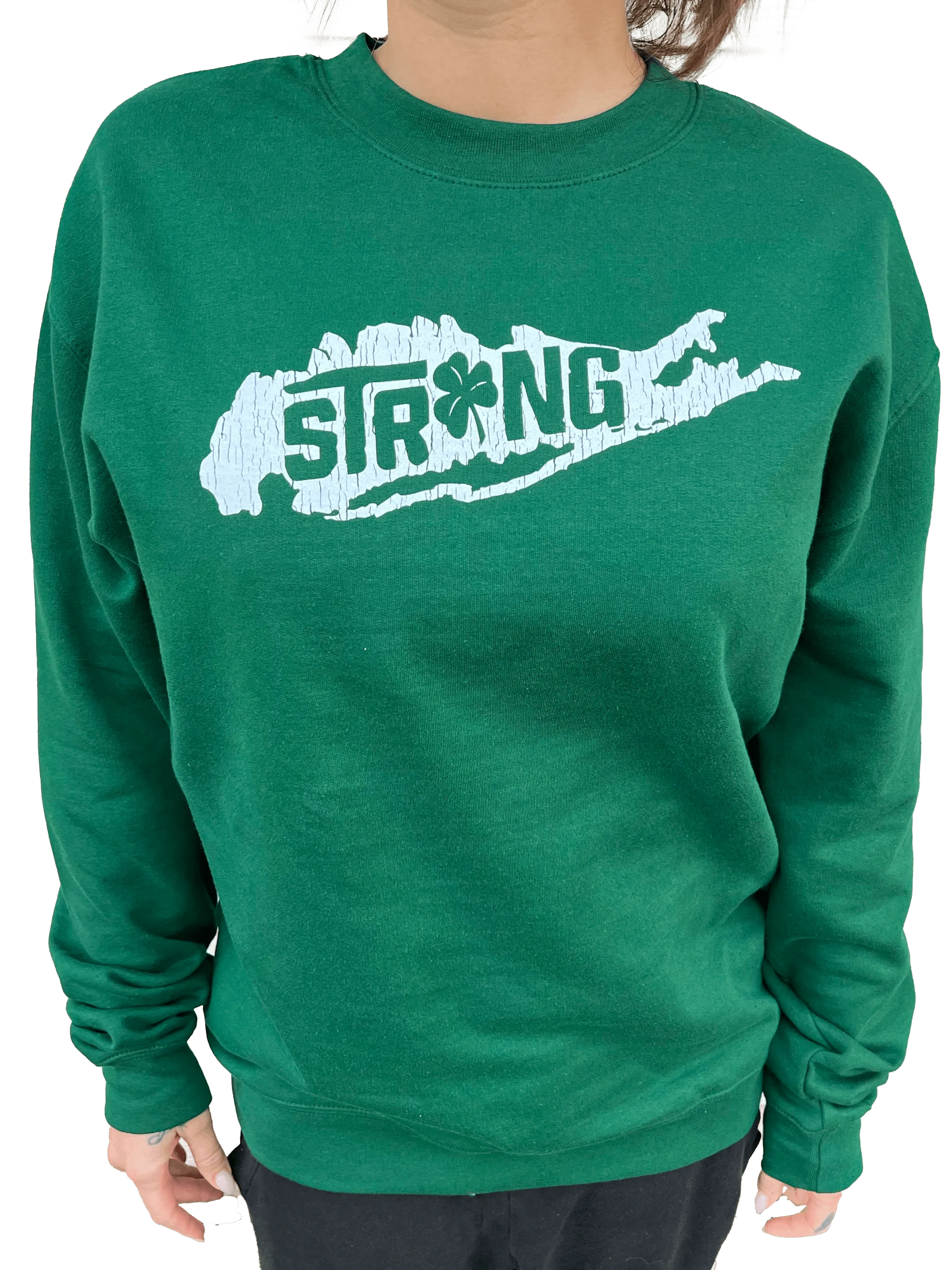 Long Island Strong Clover Crew Sweater