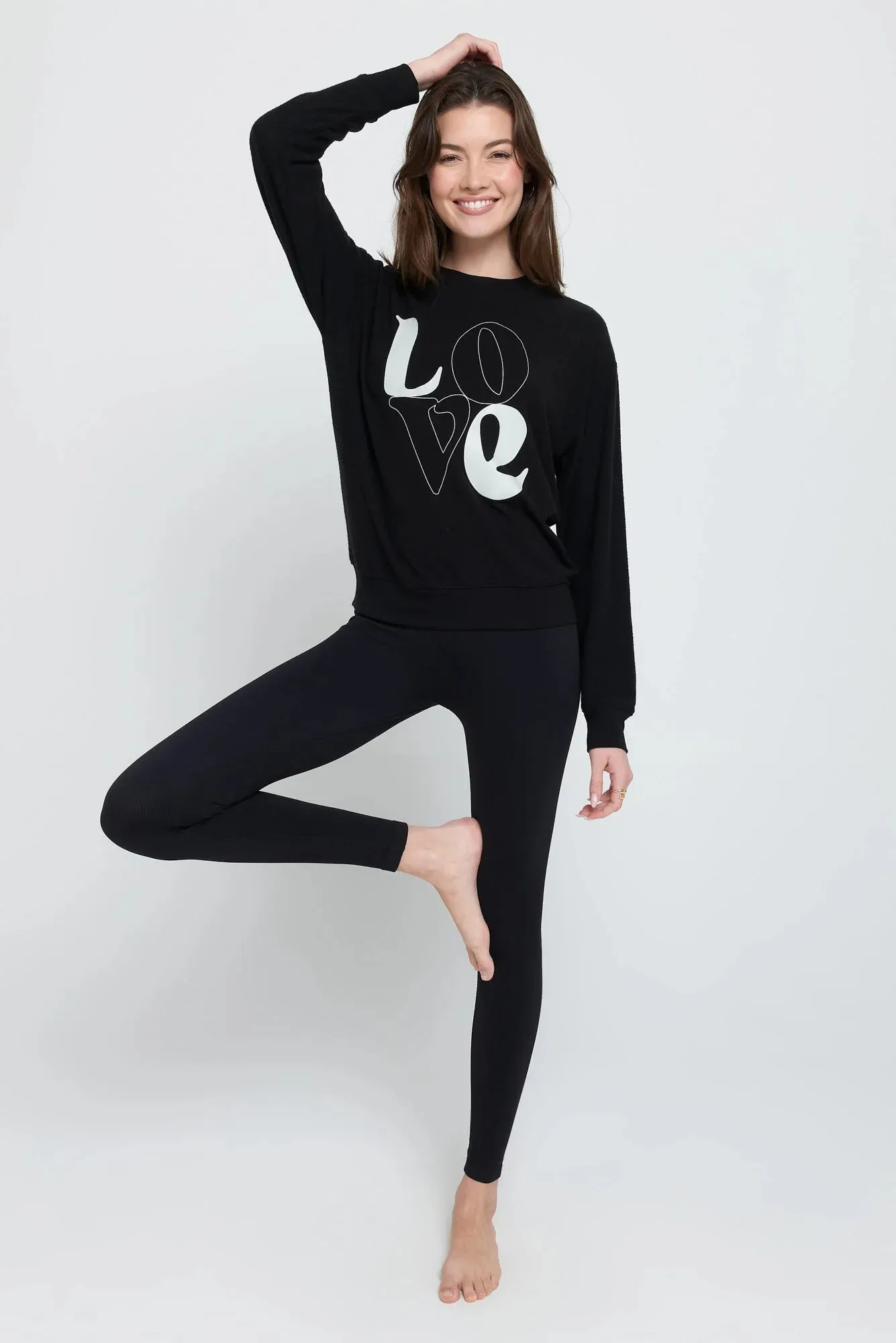 Love Relaxed Savasana Sweater