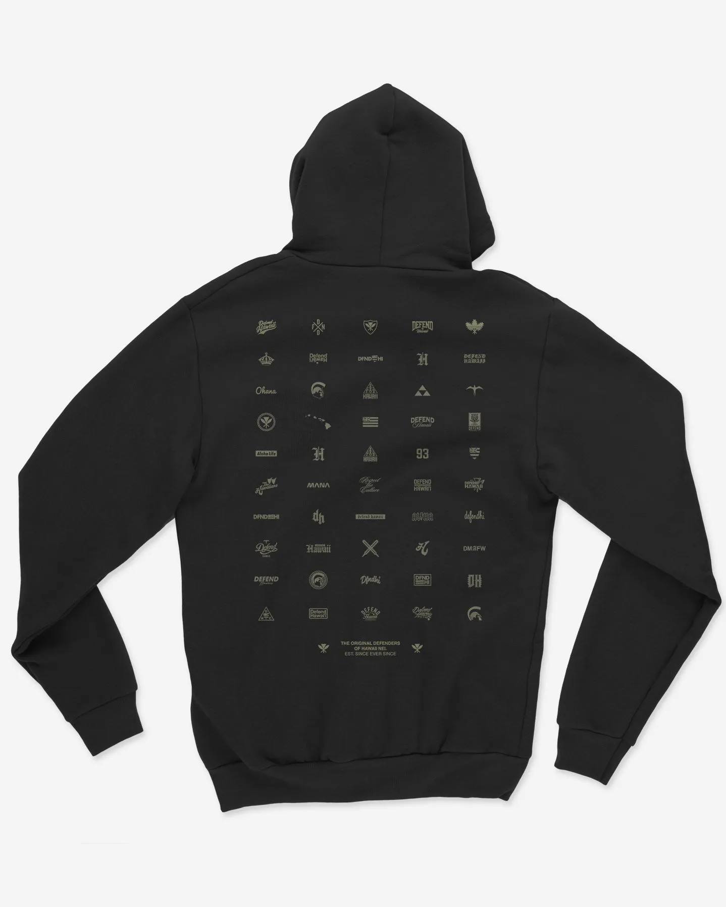 MAKING WAVES 2.0 Black Pullover Hoodie