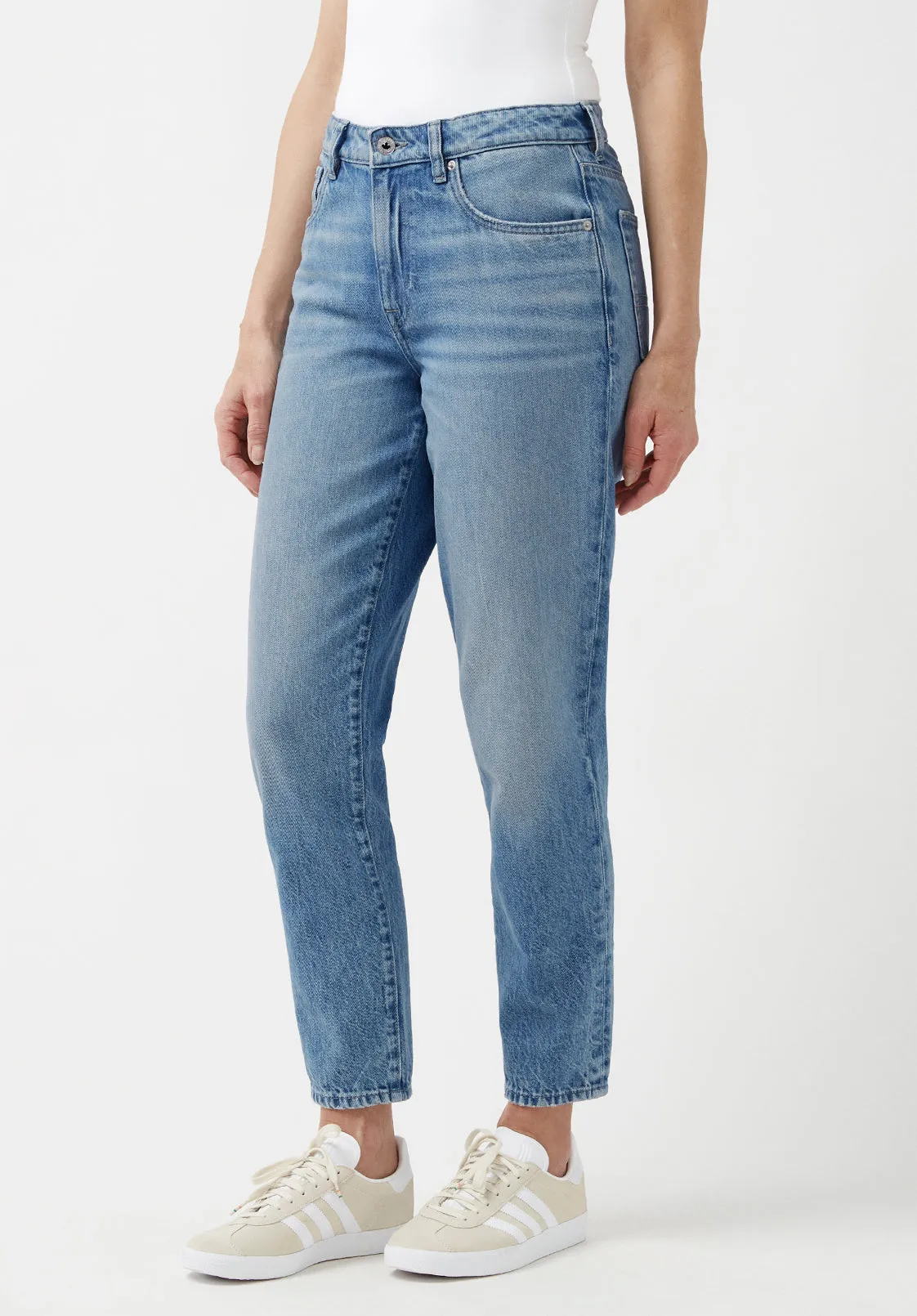 Margot Mom Jeans in Broken-in Wash - BL15903