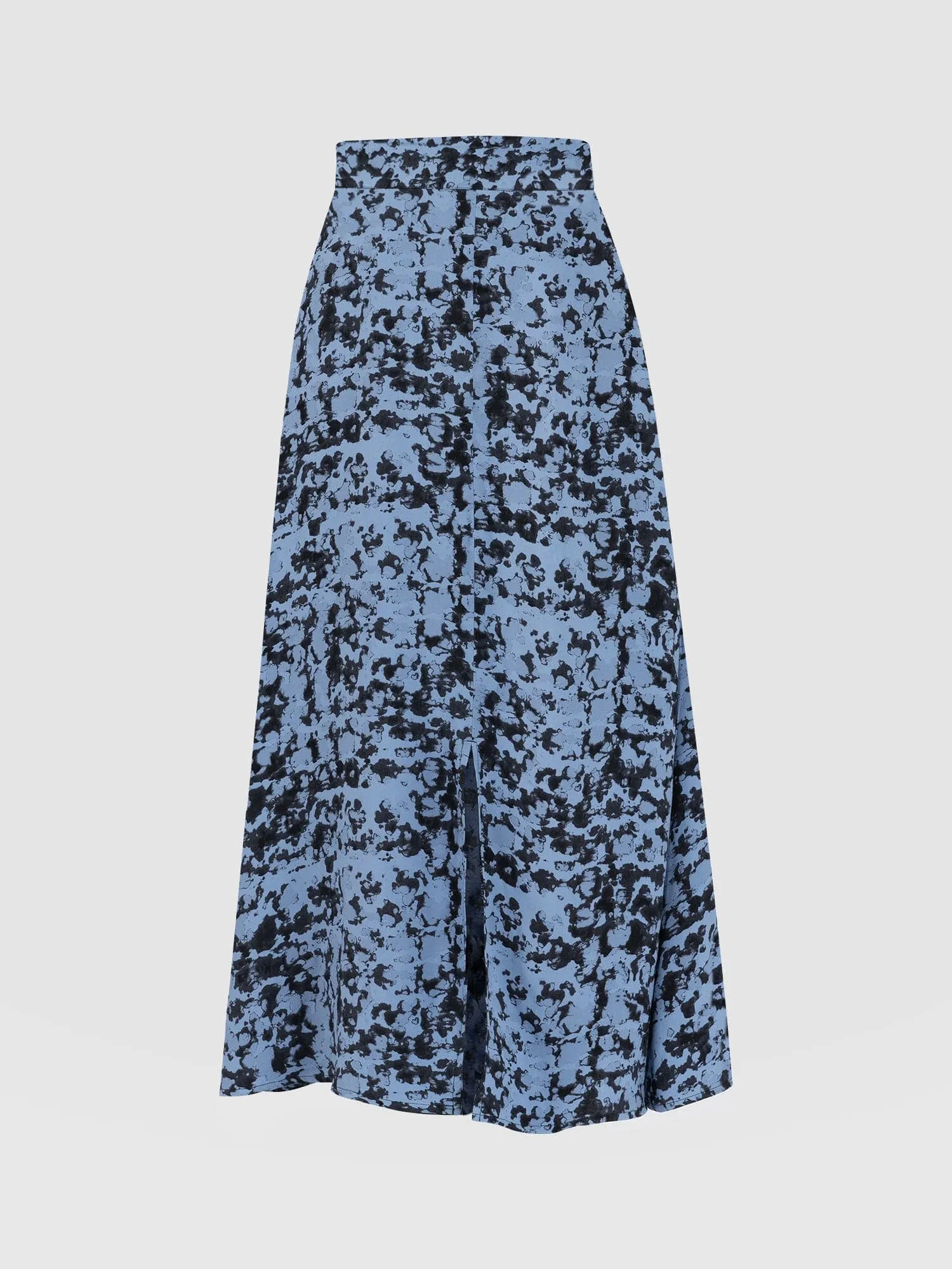 Marina Midi Skirt - Blue Cloud