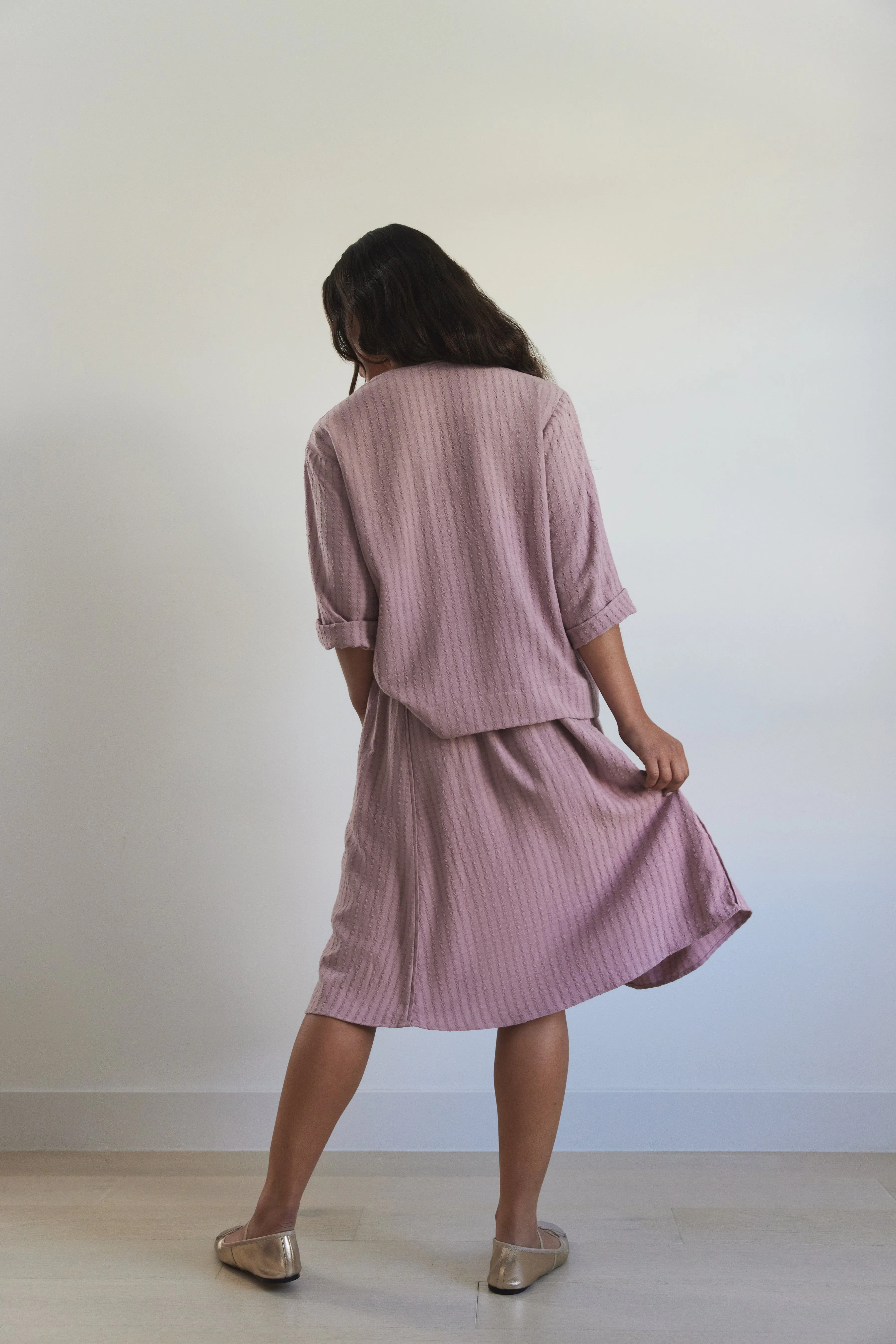 Mauve Orchid Sofia Skirt