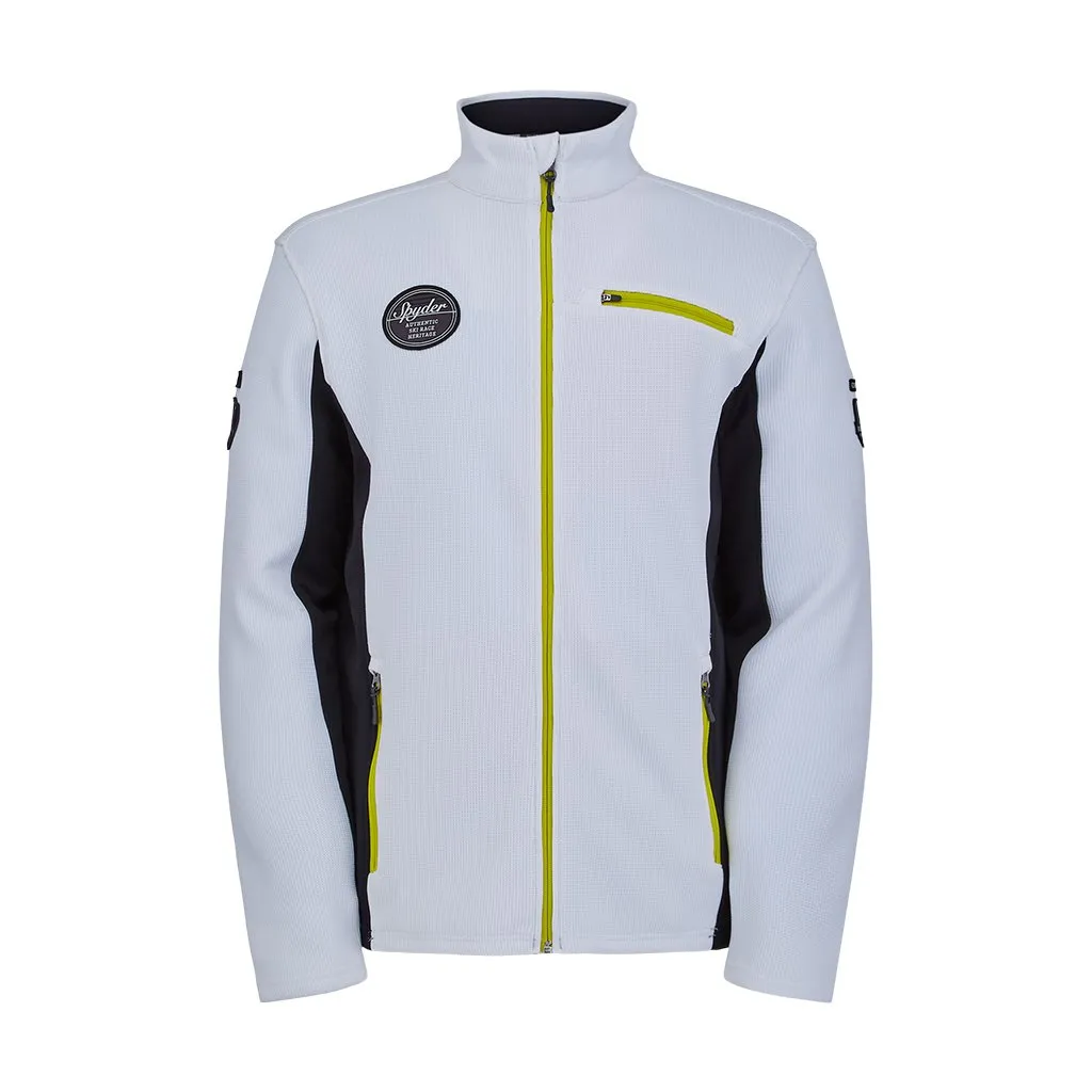 Mens Bandit Wengen Full Zip - White