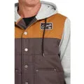 Men's Cinch Color Block Hoodie Jacket