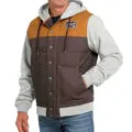 Men's Cinch Color Block Hoodie Jacket