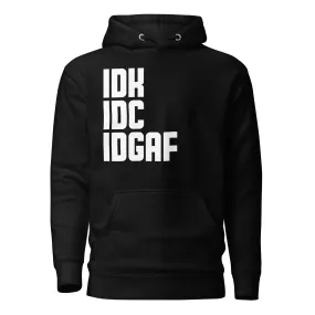 Men's Slogan And Text Print Hoodie