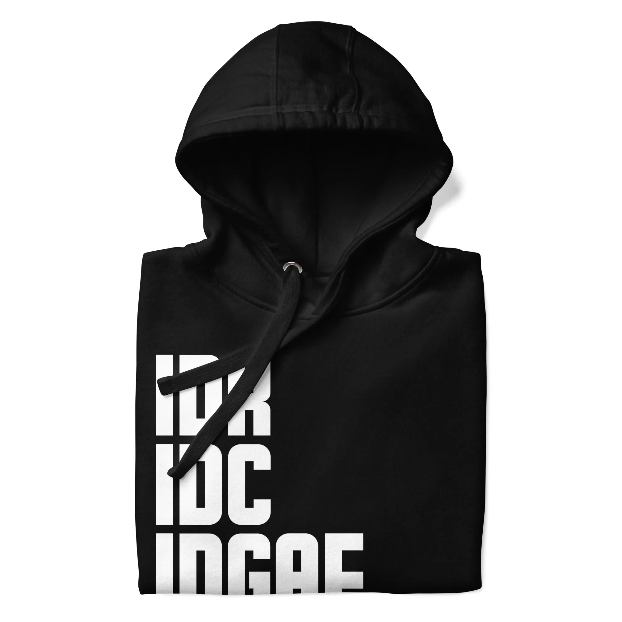 Men's Slogan And Text Print Hoodie