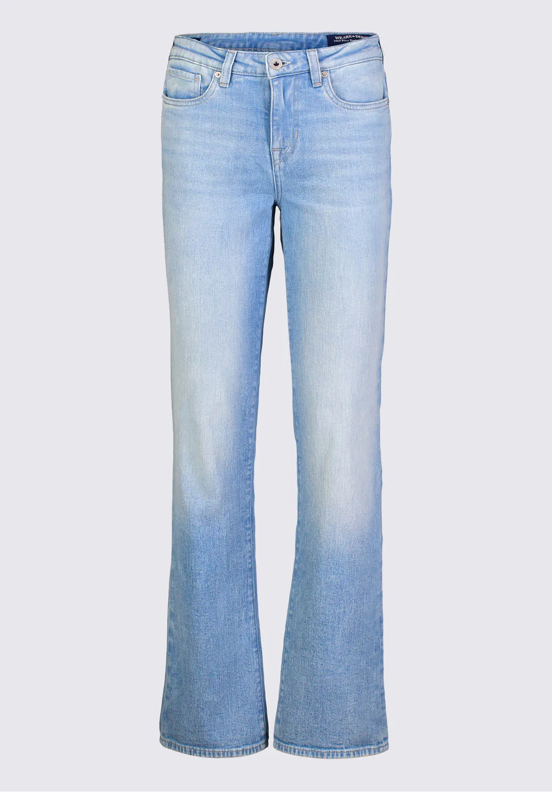 Mid Rise Bootcut Queen Women's Jeans in Vintage and Veined - BL15872