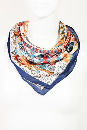 Moriah Paisley Square Scarf