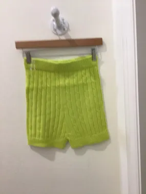 Neon Green Knit Set