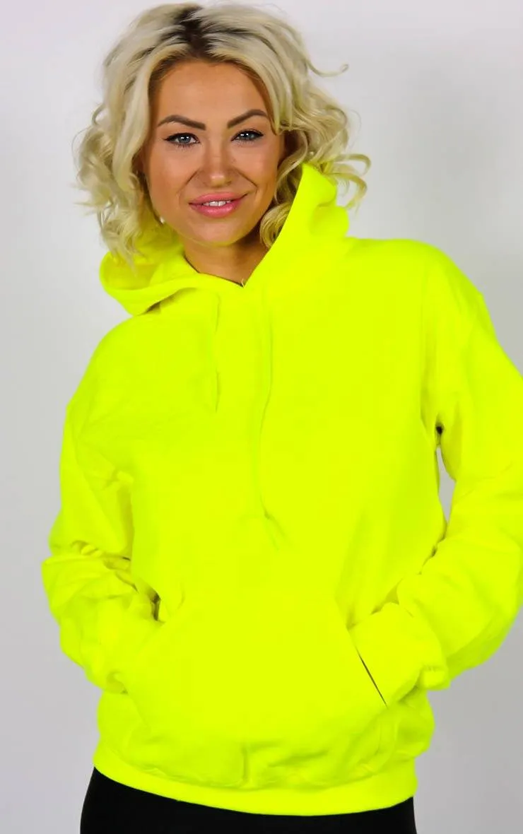 Neon Yellow Festival Hoodie