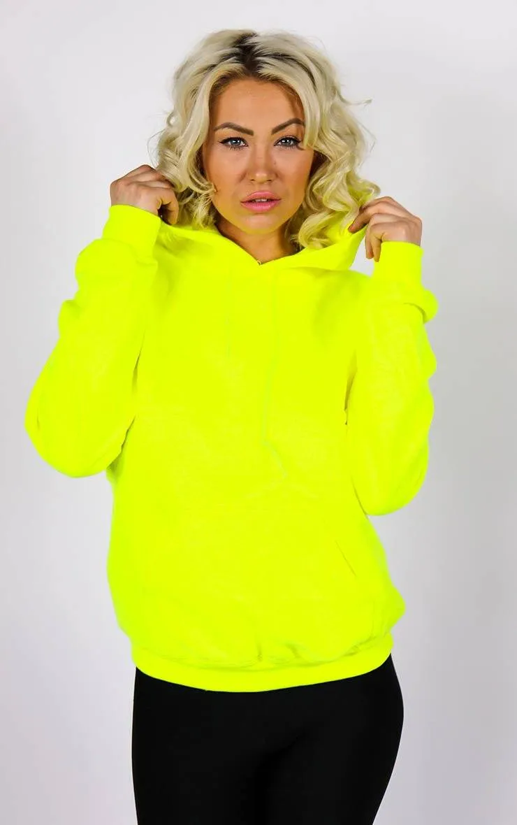 Neon Yellow Festival Hoodie