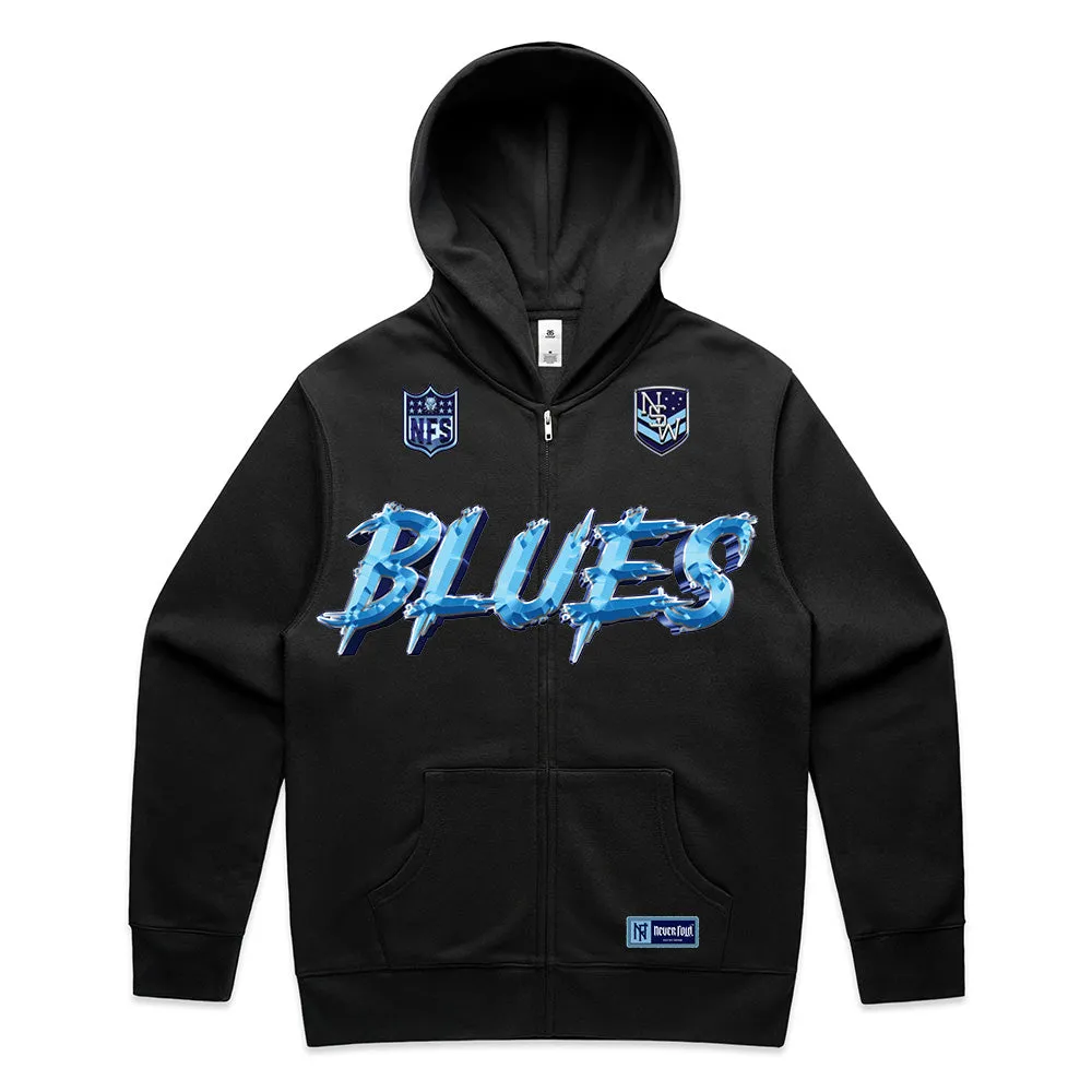 NSW BLUES Limited Edition Full Zip Up Hoodie