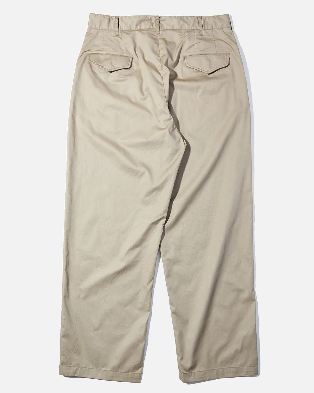 Officer Pant - Khaki High Count Twill