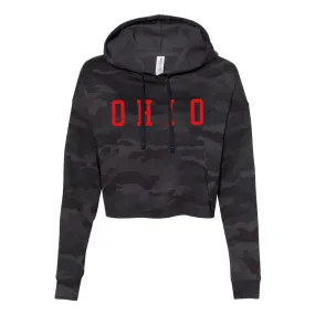 Ohio Varsity Women's Cropped Hoodie