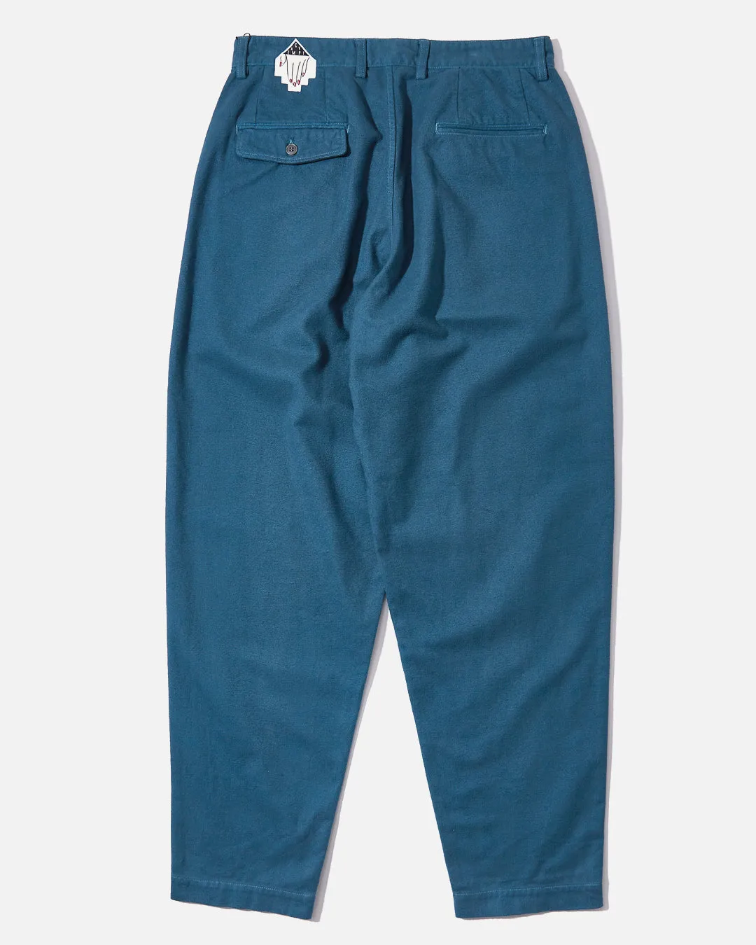 Overdye Two Tuck Pants - Blue